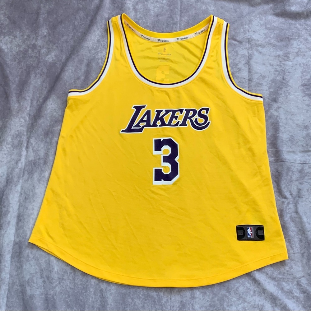Fanatics Lakers 3 Davis Jersey Women’s Size XL EUC